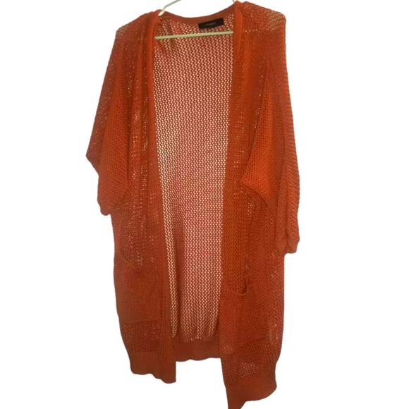 Forever 21 Sweaters - 🍁🍂OVERSIZED BEAUTIFUL KNITTED CARDIGAN 🍁🍂FALL AUTUMN CARDIGAN BURNT ORANGE🧡
